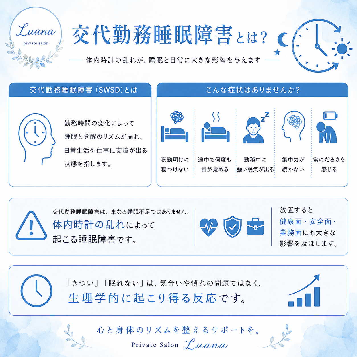 交代勤務睡眠障害